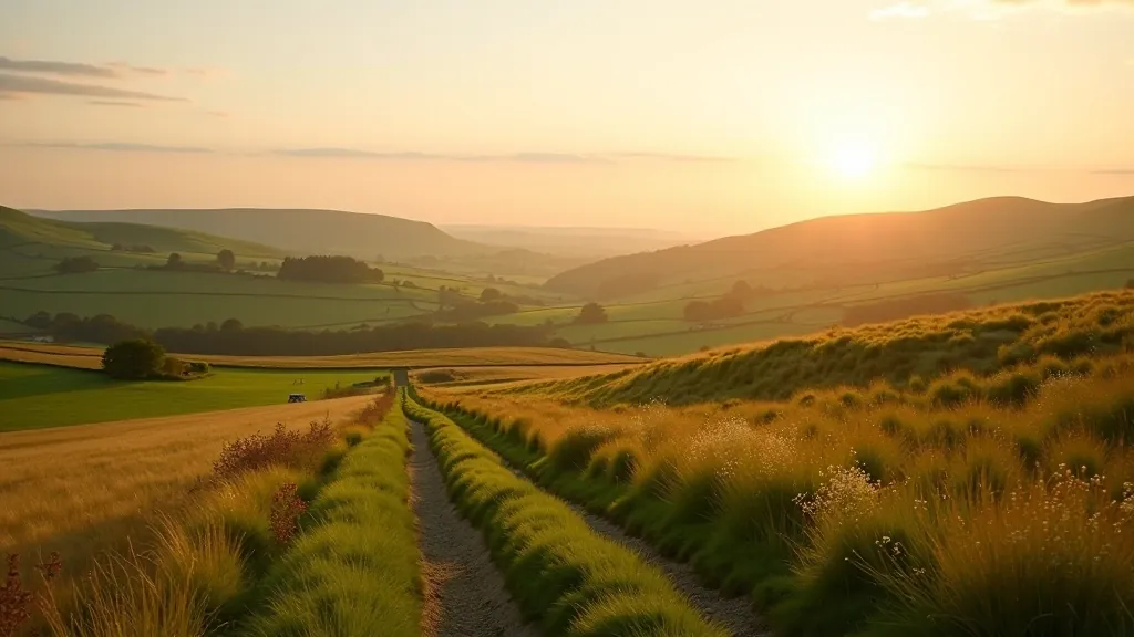 Scenic Meath countryside walking route